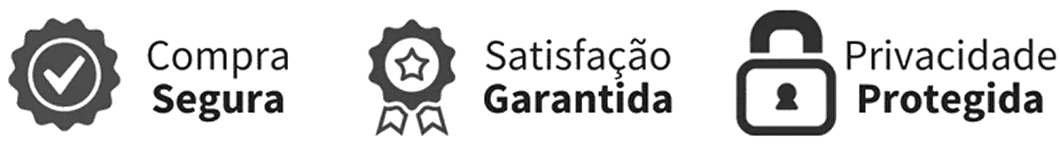 Compra segura, satisfação garantida, privacidade protegida